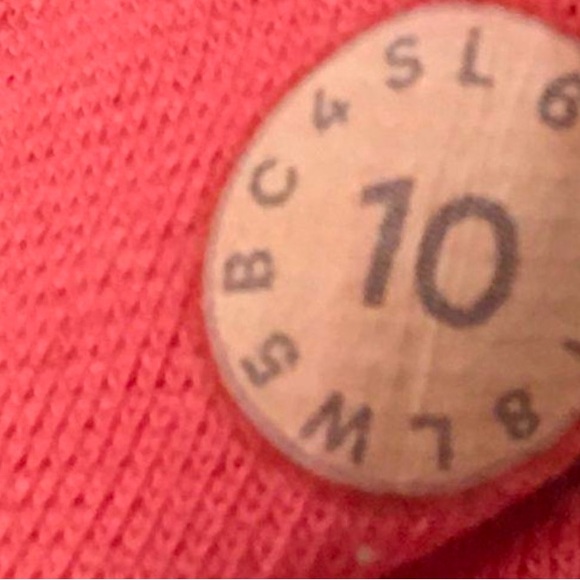 Lululemon Wunder Under Vert Shibori Persian Red Tie Dye Pattern Leggings SZ 10 - Picture 10 of 13